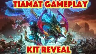 SMITE NEW GOD TIAMAT - Tiamat Abilities + Kit + Tiamat Gameplay - Tiamat has 10 abilities?!? In Game