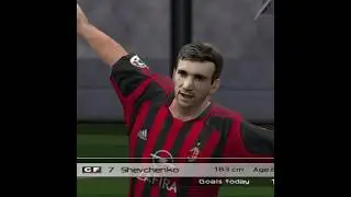 Andriy Shevchenko 👌 | PES 5 #shorts #pes #proevolutionsoccer
