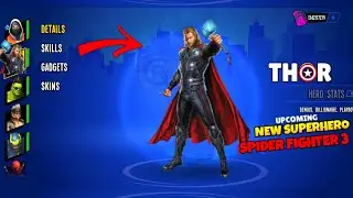 spider fighter 3 mein thor | new character | Spider Fighter 3 | Thor | Red Gamer
