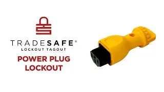 Detachable Power Cord Plug Lockout Device | TRADESAFE