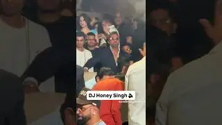 DJ Honey Singh In The House 🔊🫨#yoyohoneysingh #instantbollywood #shorts #honeysingh