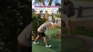 Турнир по мини-гольфу №4, 18 лунок (лунка 13) #twintourgolf #minigolf #puttputt #viral