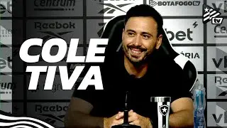 Coletiva p&oacute;s-jogo com Davide Ancelotti | Botafogo x Gr&ecirc;mio | Brasileiro