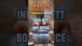 #chhaava movie day 13 India nett box-office collection 💸🔥#shorts #shortsfeed #entertainment #filmula