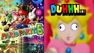 Peach is so dumb | Mario Party 6 party and solo RAGE