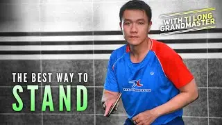 The Stance in table tennis