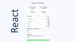 Expense Tracker  App Using ReactJs in Hindi