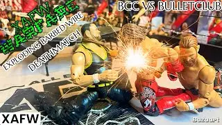 Exploding barbed wire deathmatch BCC VS the BULLETCLUB XAFW:Warfare 5/6 PPV/PLE