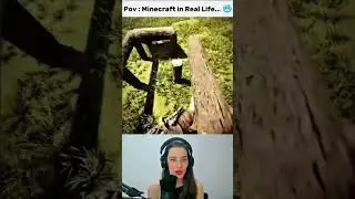 MINECRAFT NA VIDA REAL #minecraft