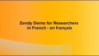 Boost Your Research Workflow with AI: Short Zendy Demo & Walkthrough in French