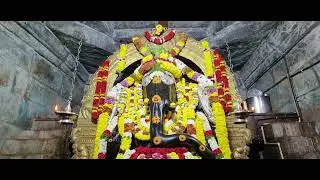 అలంకరణ తర్వాత స్వామివారి దివ్య స్వరూపం...