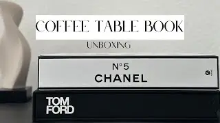 COFFEE TABLE BOOK | Chanel No. 5 Book | UNBOXING | Minimal and Neutral