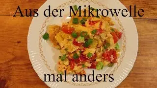 Omlett aus der Mikrowelle mal anders (Crisp-Funktion) Einfach|Lecker|Schnell
