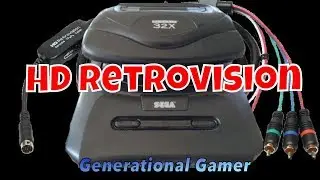 Компонентные кабели HD Retrovision для Sega Genesis/MegaDrive/32x