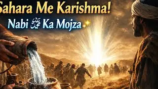 Sahara Me Karishma! | Nabi ﷺ Ka Mojza | Islamic Waqia | Miracle of Prophet Muhammad (SAW)