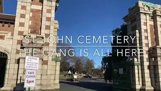 The Gang is all here. St. John Cemetery