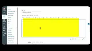 CANVAS Create a New Customized Course Homepage