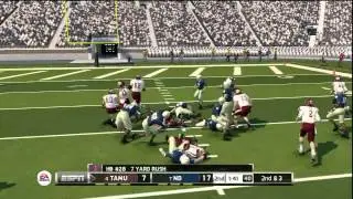 NCAA 14 (CLASSIC!!/1ST RANKED GAME!!) Online Ranked Match (Notre Dame vs Texas A&M)