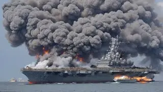 13 minutes ago Russian aircraft carrier carrying 2500 missiles hidden in explosion by Ukraine