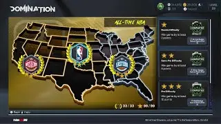 NBA 2K26 MyTEAM All-Time Domination All-Time NBA Crest