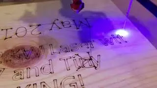 SMW3D R7 (HOBBY-FAB) and jtechphotonics.com 2.5w laser controlled by Syntheos 