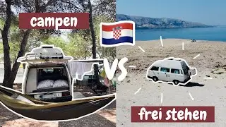 FREISTEHEN in KROATIEN mit dem CAMPER während CORONA? Unsere Erfahrungen mit dem Bulli | ROLERO