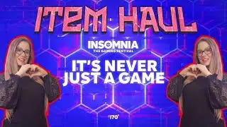 IGFestUK Item Haul! #i70 #IGFestUK #insomniagamingfestival #insomnia