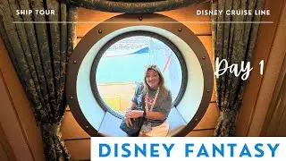 День 1 на Disney Fantasy — экскурсия на корабле Disney Cruise Line