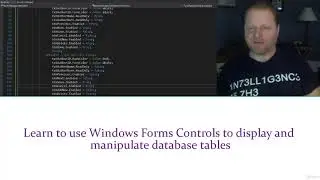 C# Database Driven WinForm Apps (step by step projects) - learn Database Programming