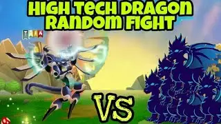 Dragon city HIGH TECH DRAGON random fight