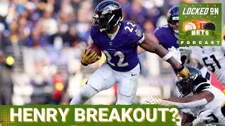 Baltimore Ravens RB Derrick Henry OVER his rushing yards prop against the Cincinnati Bengals