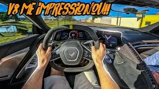 ACELEREI A NOVA CORVETTE STINGRAY 0KM!!🔥 MELHOR QUE FERRARI?