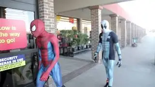 Ghetto Avengers Dancing in a Store shot by @Jmoney1041
