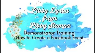 Demonstrator Training Facebook Event Set Up