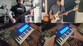 @rush - Tom Sawyer Guitar, Bass & Synth Cover