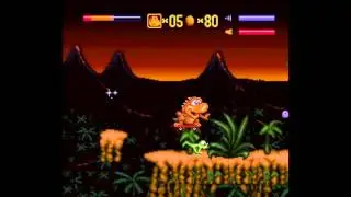 Radical Rex ... (SNES) 60fps Gameplay