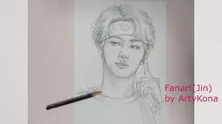 Fanart (Sketch) - BTS Jin (방탄소년단 석진)