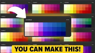 Unlock Stunning Gradient Color Palettes in Procreate (Fast & Easy!)
