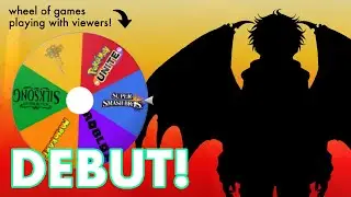 VTuber Debut! Spinning the Wheel of games