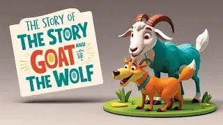 The Story of the Goat and the Wolf | happy hippo cartoons
