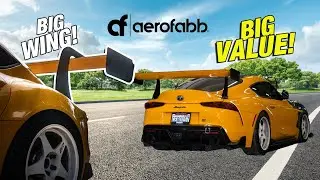 This wing is PERFECT for the SUPRA!