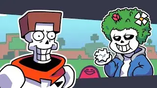 Sans Kemik Tozu Yiyor - Undertale x Minecraft T&uuml;rk&ccedil;e Dublaj