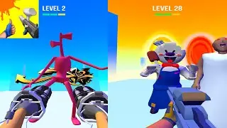 Paintball Shoot: Knock 'Em All 3D Gameplay Walkthrough Simulator Android / IOS game