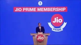 Jio Prime Offer launched Full Speech Of Mukesh Ambani (21-feb-2017)