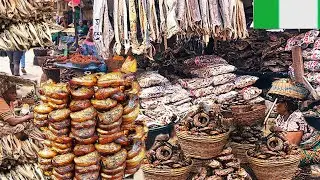 OTTO MARKET/Cheapest and Biggest STOCKFISH and Dryfish market in Lagos