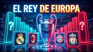 &iquest;Qui&eacute;n es el REY de EUROPA? 🏆 Evoluci&oacute;n de la Champions League (1955-2025)