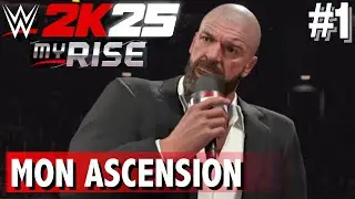 WWE 2K25 MON ASCENSION / MY RISE Création Catcheur MMA & Arts Martiaux Mixte #1