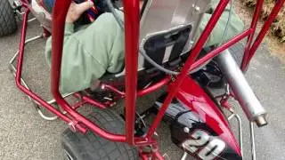 CR500 Outlaw Kart testing..