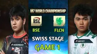[GAME 1] BSE VS FALCONS SWISS STAGE M7 CHAMPIONSHIP DAY 3 
