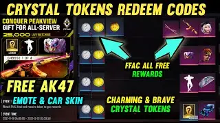 How To Get Brave Crystal & Charming Crystal Tokens| How To Get Rare Crystal Tokens| FFAC | Free Fire